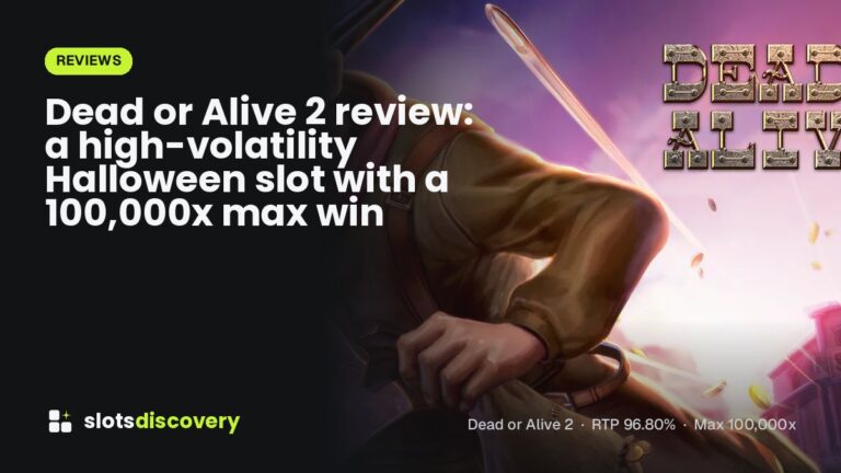 Dead or Alive 2 review: a high-volatility Halloween slot with a 100,000x max win